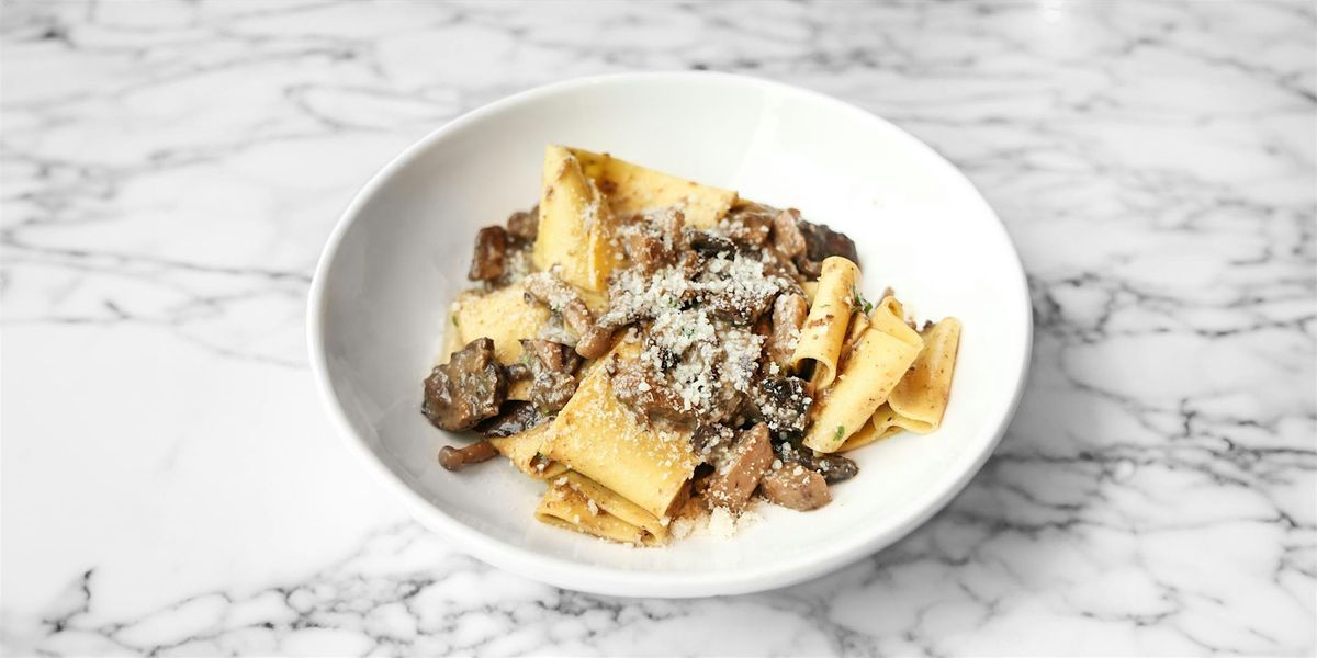 Hands-On: Pappardelle ai Funghi (Restaurant Edition)