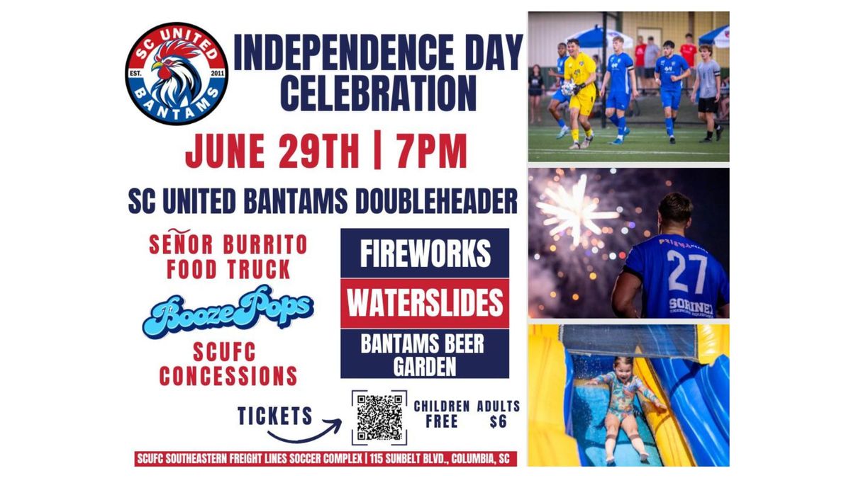 SC United Bantams Independence Day Celebration