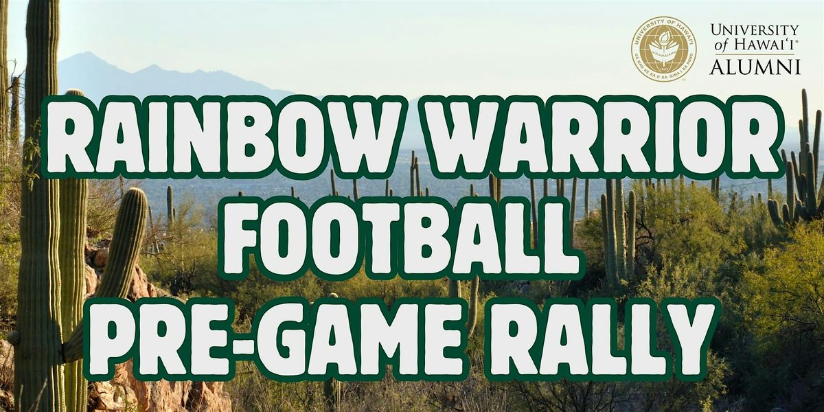 Rainbow Warrior Football Pre-Game Rally