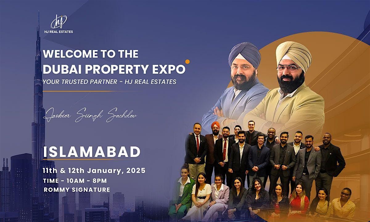 Upcoming Dubai Real Estate Event in Islamabad