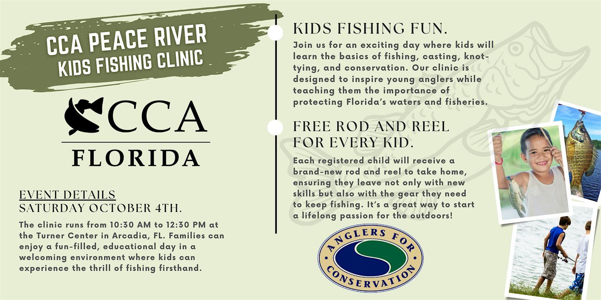 CCA Peace River Kid's Fishing Clinic