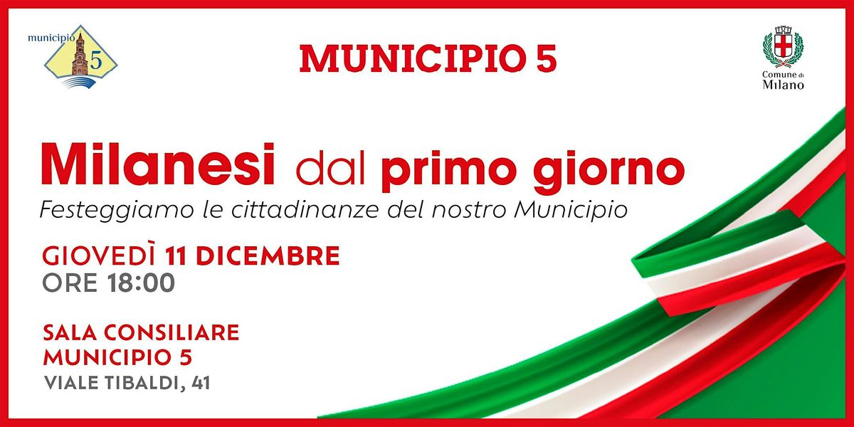 Milanesi dal primo giorno - Municipio 5