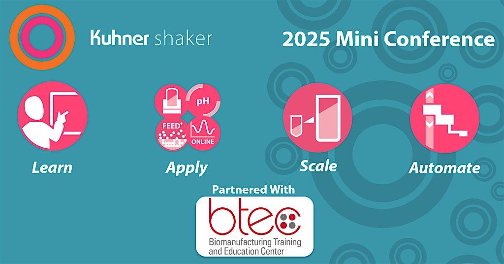 Kuhner Shaker Bioprocessing Mini Conference at BTEC