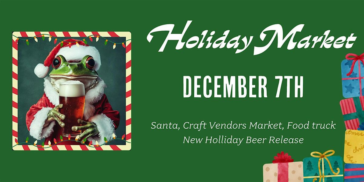 Holiday Market @ Frog Rock Brewing Co