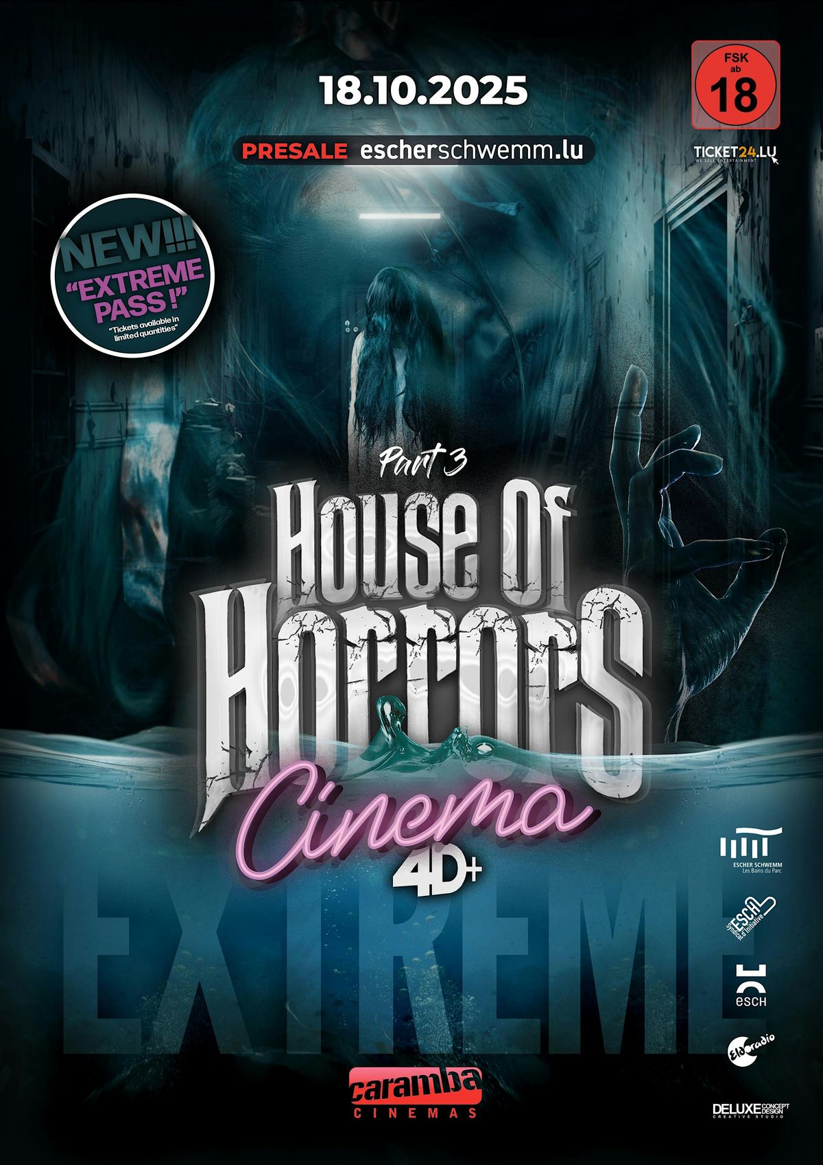 HOUSE OF HORRORS 4D+ "Extreme"