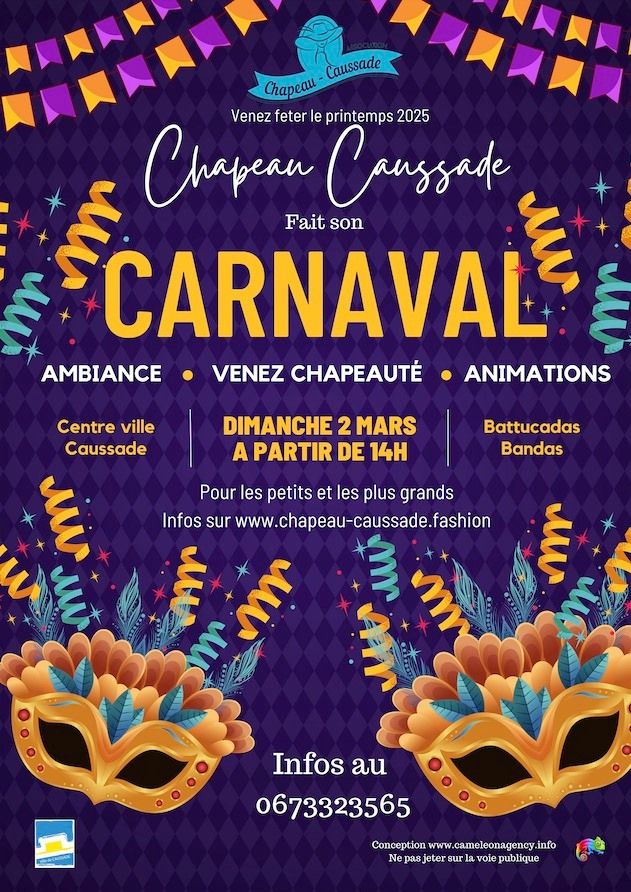 Carnaval Chapeau Caussade