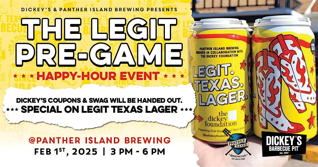 Happy Hour Event: The Legit Pre-Game