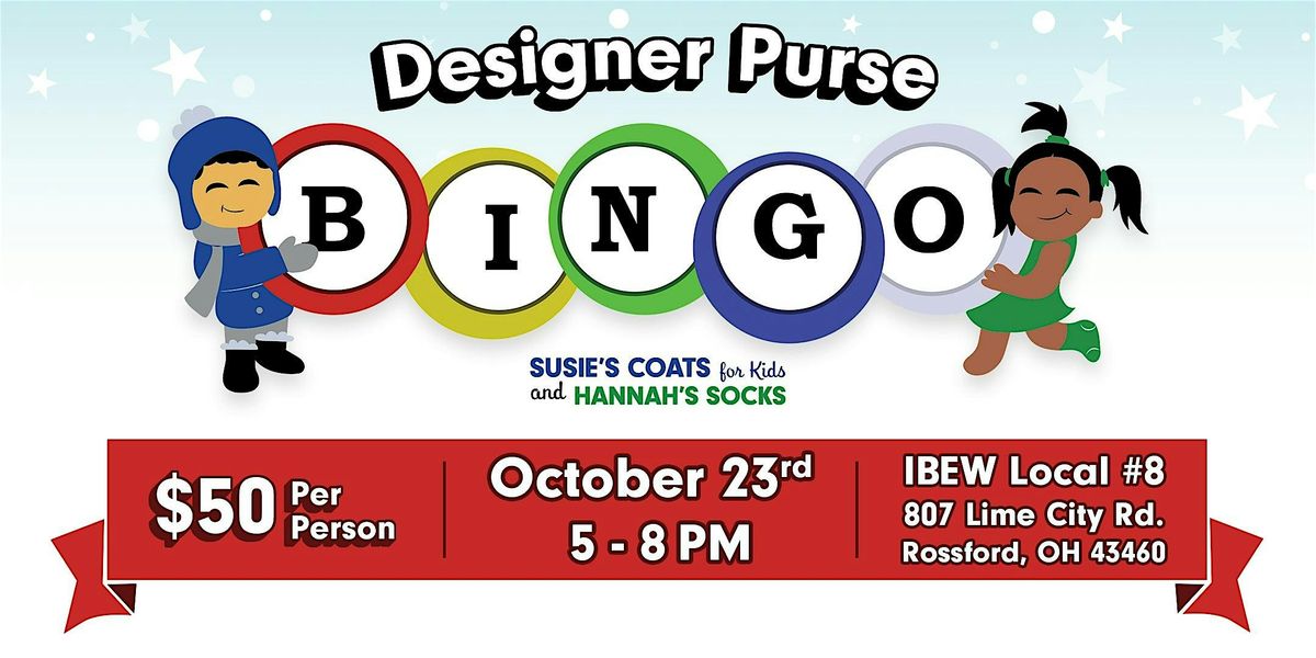 Designer Purse Bingo!