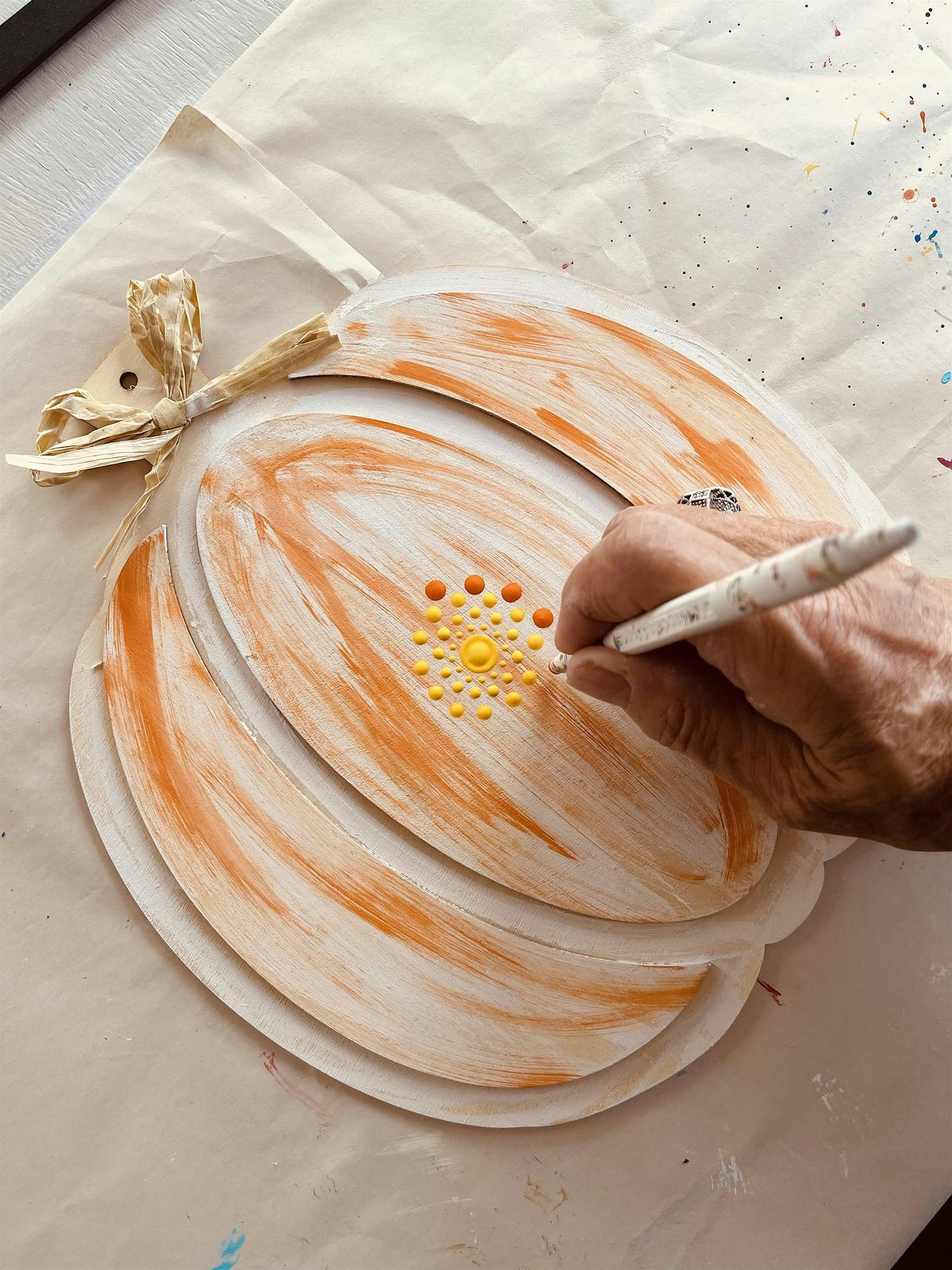 Rustic Pumpkin Mandala Workshop @Caledonia Brewing