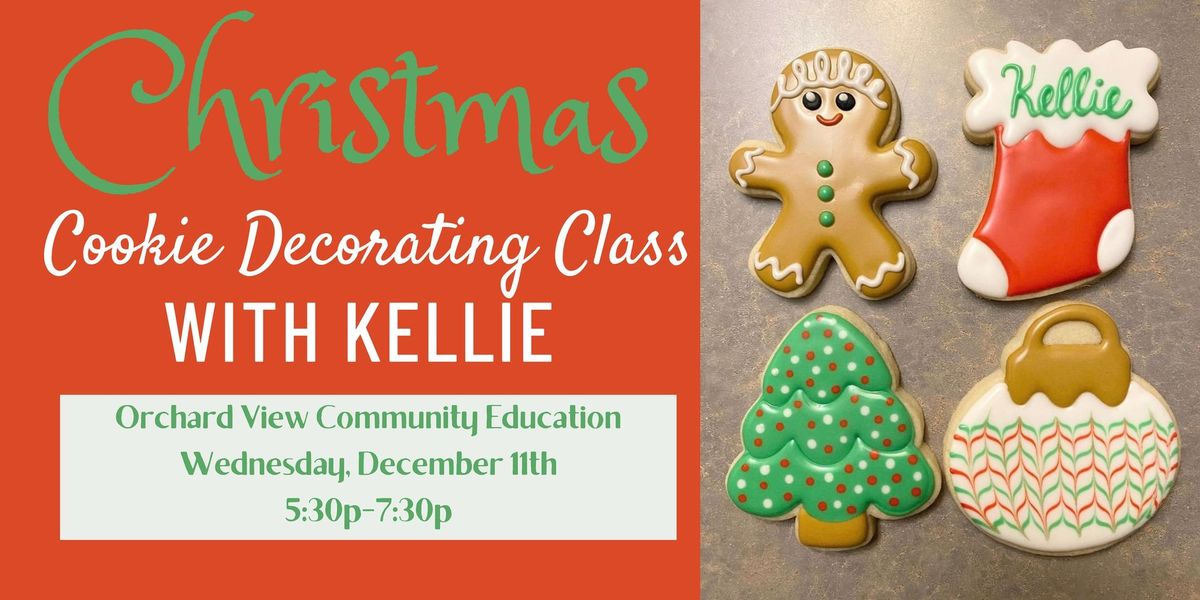 ** SOLD OUT ** Christmas Cookie Decorating Class (Level 1)