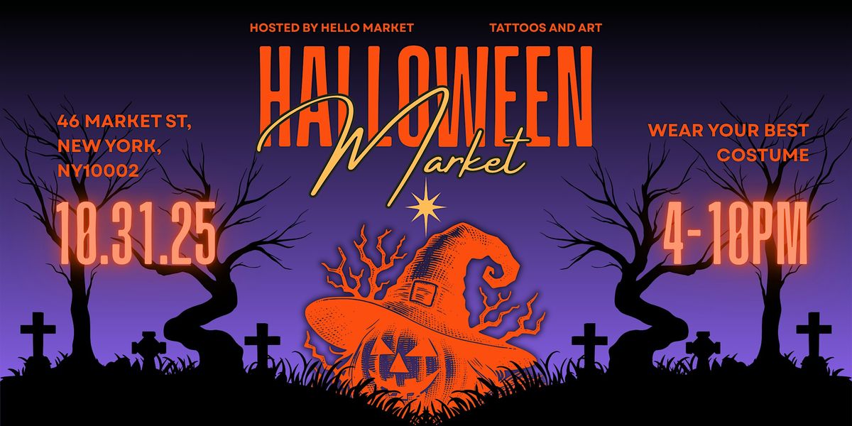 NYC Halloween Pop-Up Arts & Tattoo Night Market