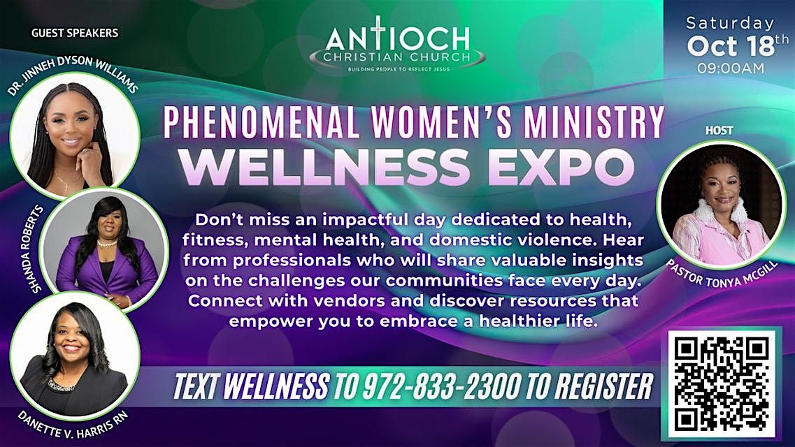 Phenomenal Women's Ministry Wellness Expo