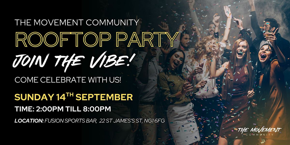 The Movement Rooftop Day Party | 14\/09\/25