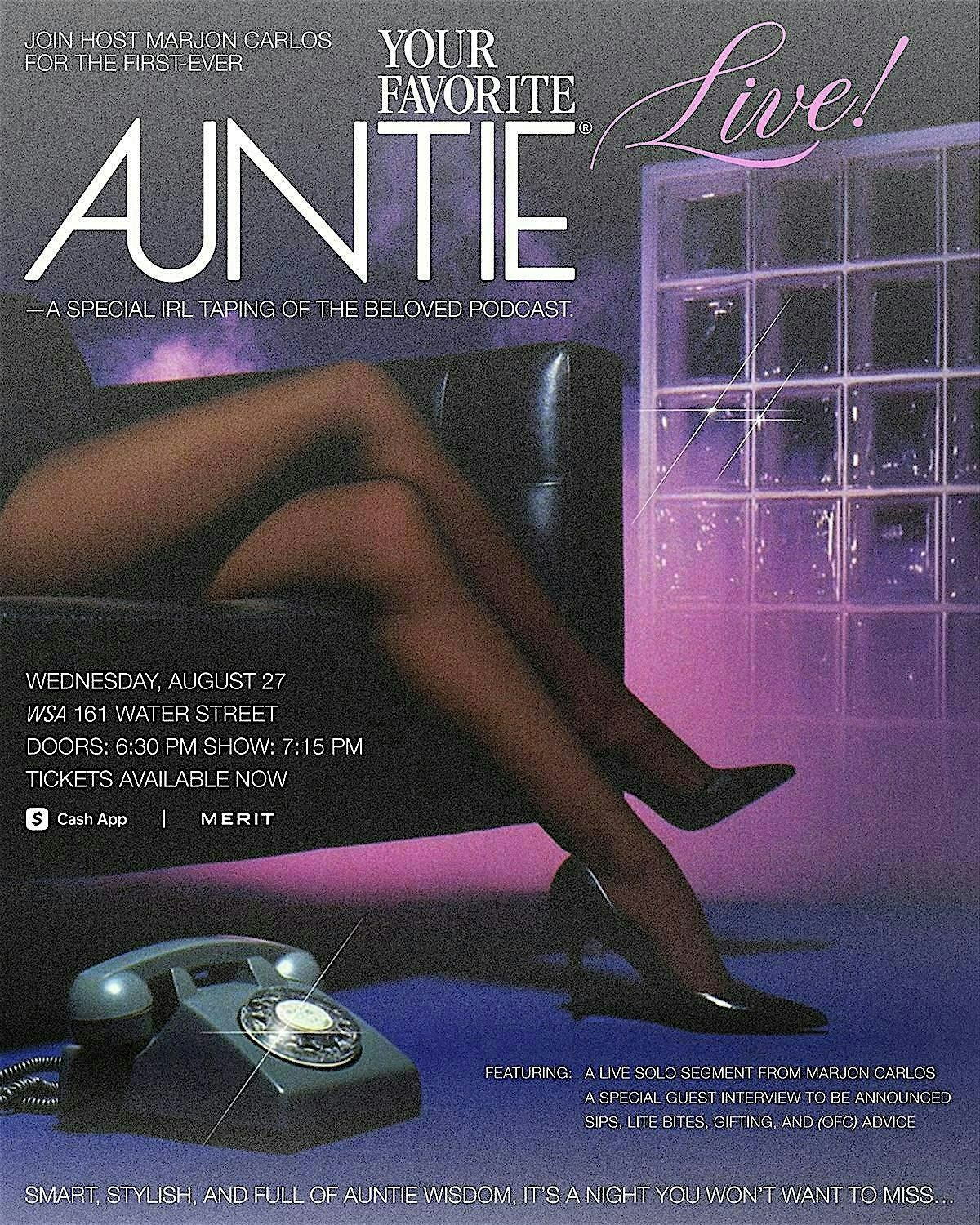 Your Favorite Auntie Live!