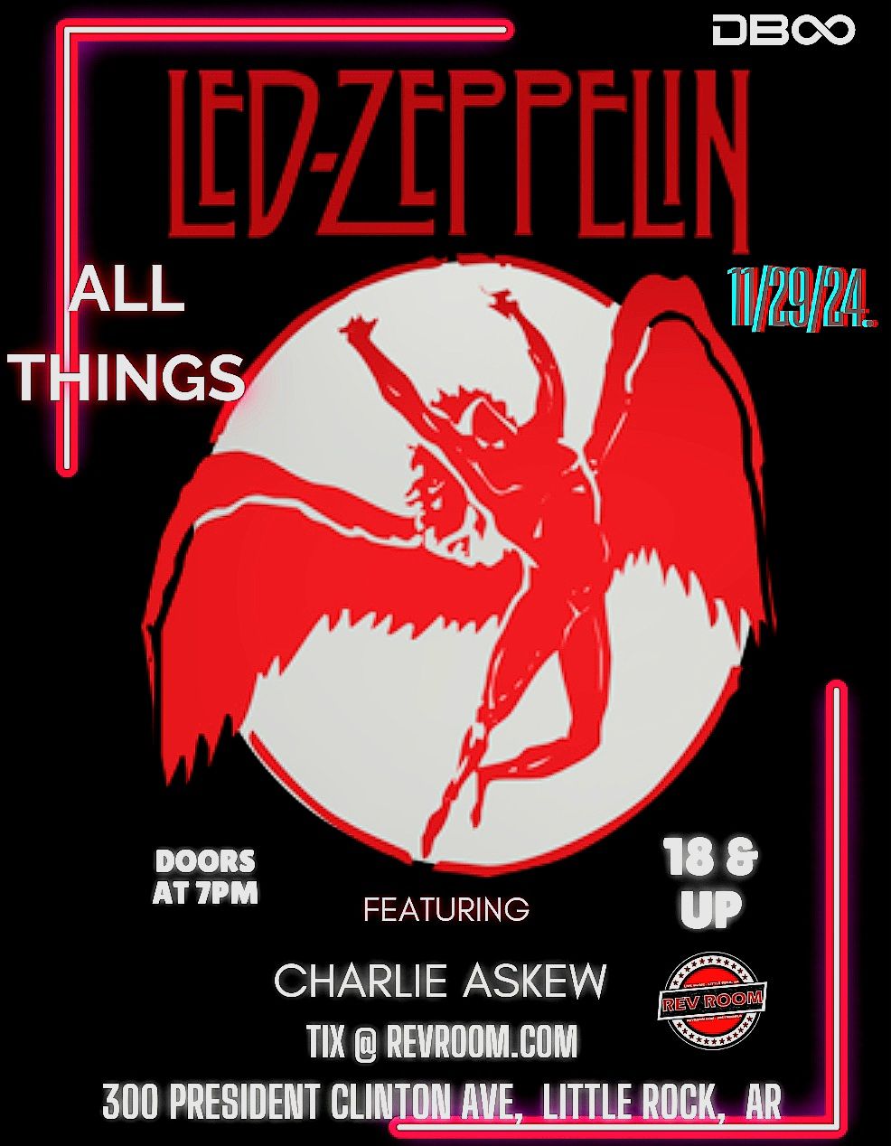 All Things Zeppelin featuring Charlie Askew at The Rev Room 