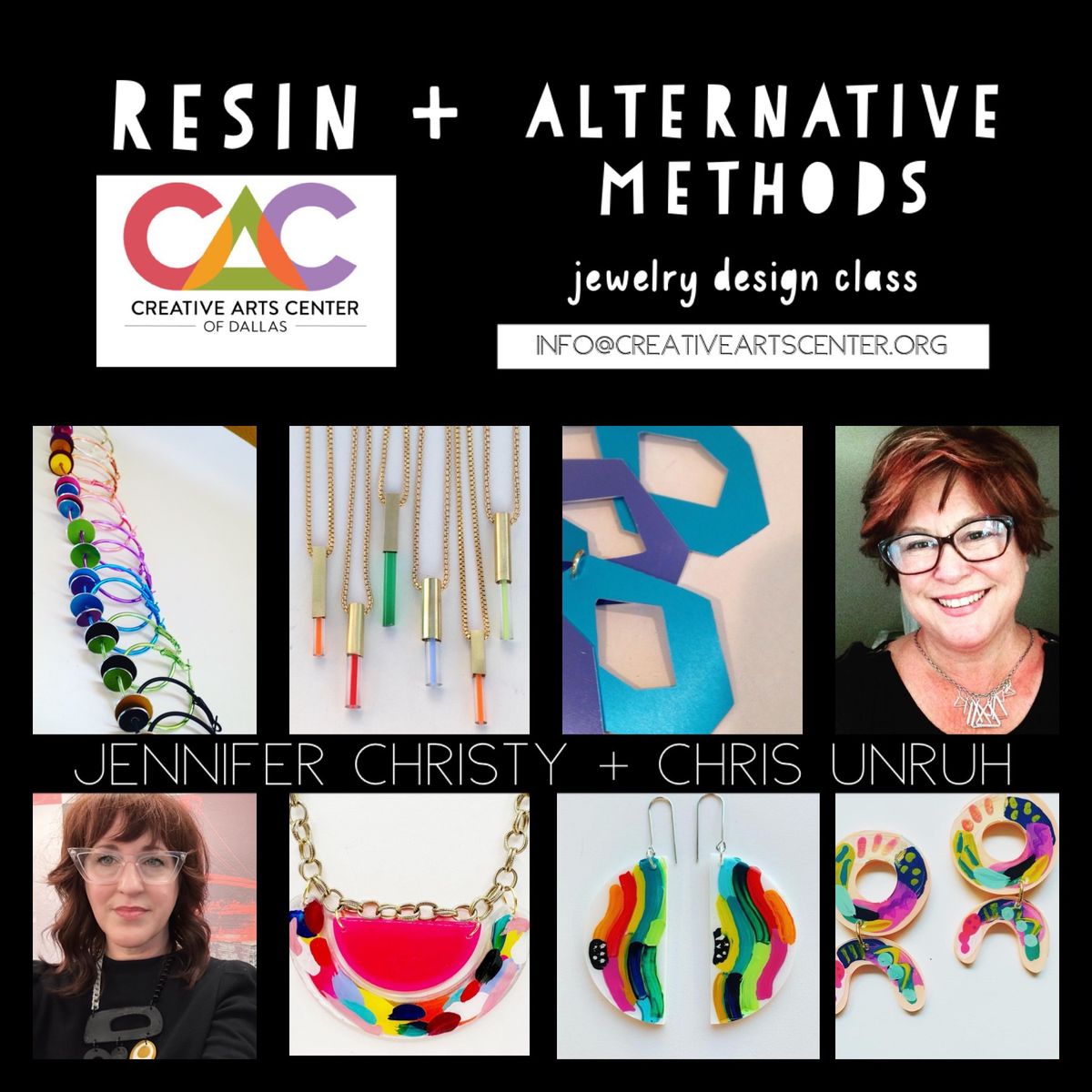 Resin and Modern Jewelry Design Workshop