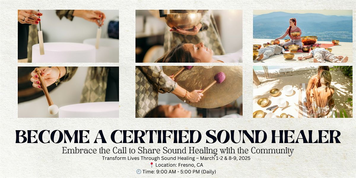 Become A Certified Sound Healer \u2013 Your Journey Begins Here!