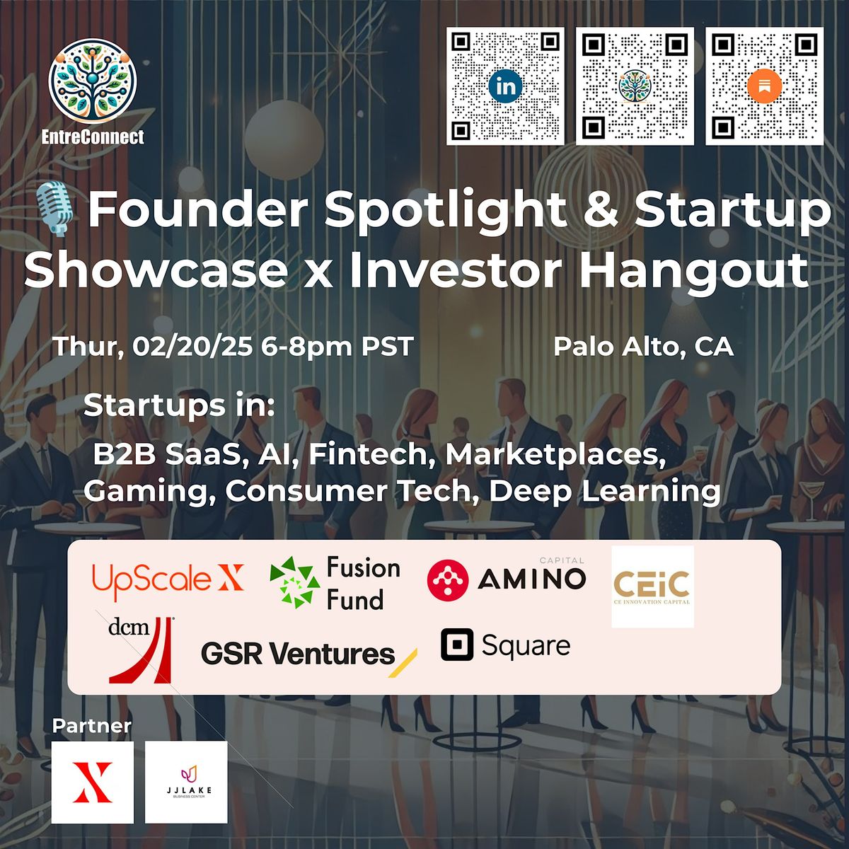 Founder Spotlight | Startup Showcase & Investor Hangout