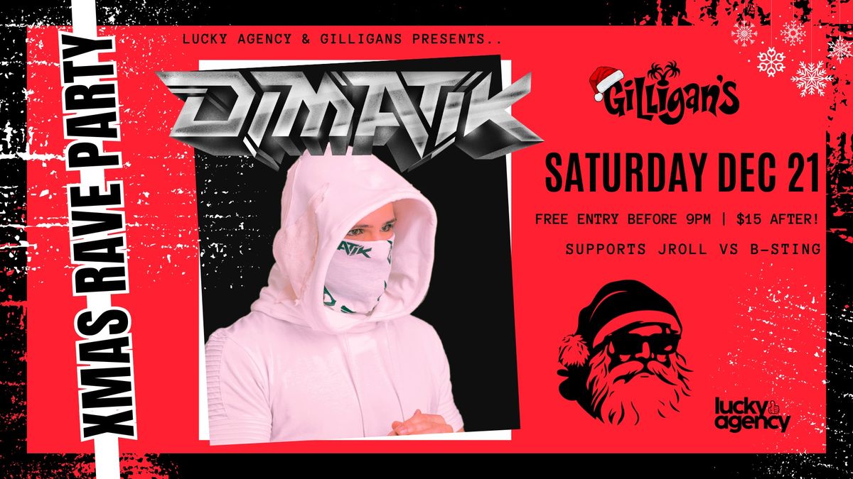 XMAS RAVE PARTY ft DIMATIK! 