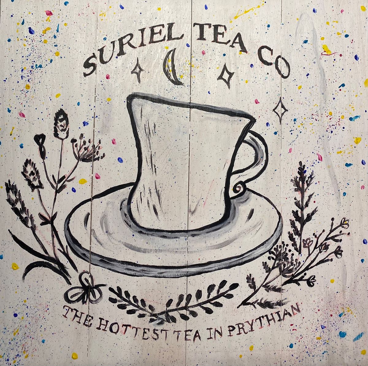 ACOTAR! Sureil Tea Company Sign