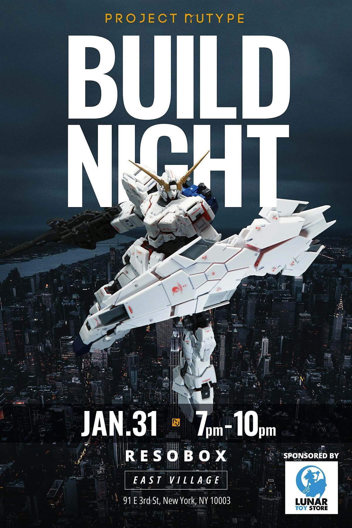 Resobox Gundam Build Night