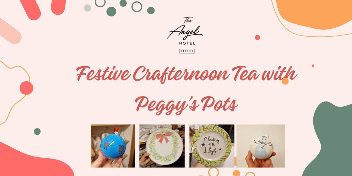 Festive Crafternoon Tea with Peggy's Pots