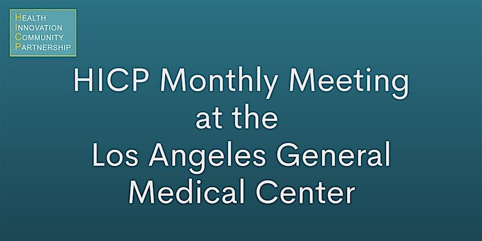 HICP 2025 Monthly Meeting - In Person Registration