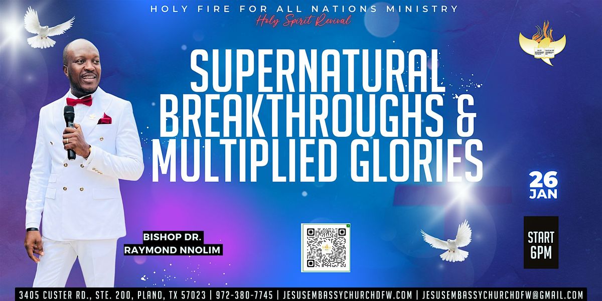 HOLY SPIRIT REVIVAL!