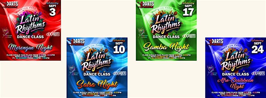 Latin Rhythms Dance Class at the Shell