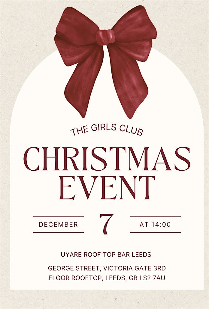 The girls club Christmas event