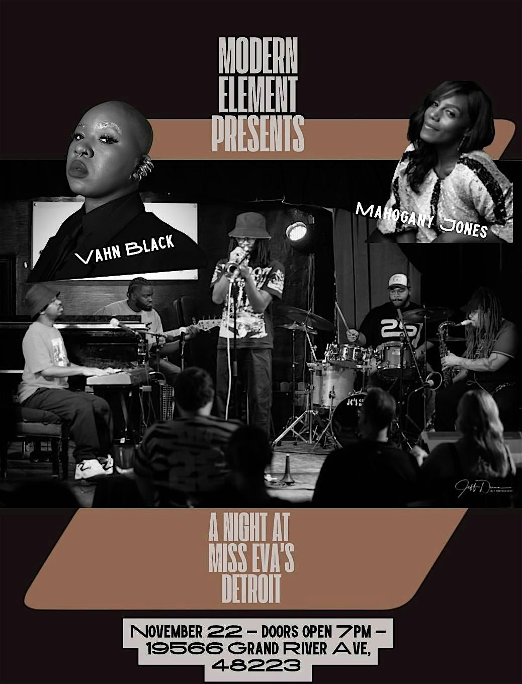 Modern Element Live at Miss Eva\u2019s Detroit