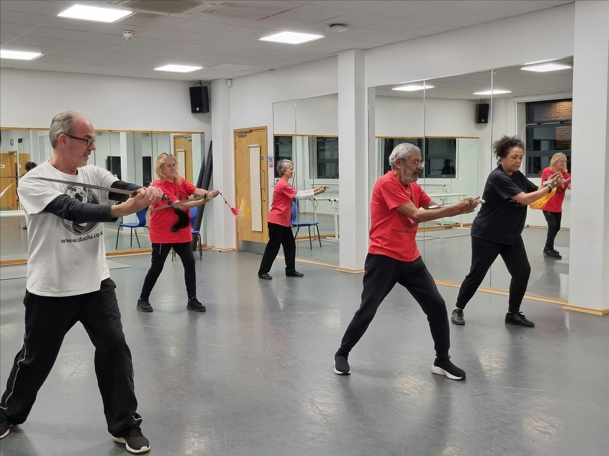 Free Tai Chi Sword course for over 50s
