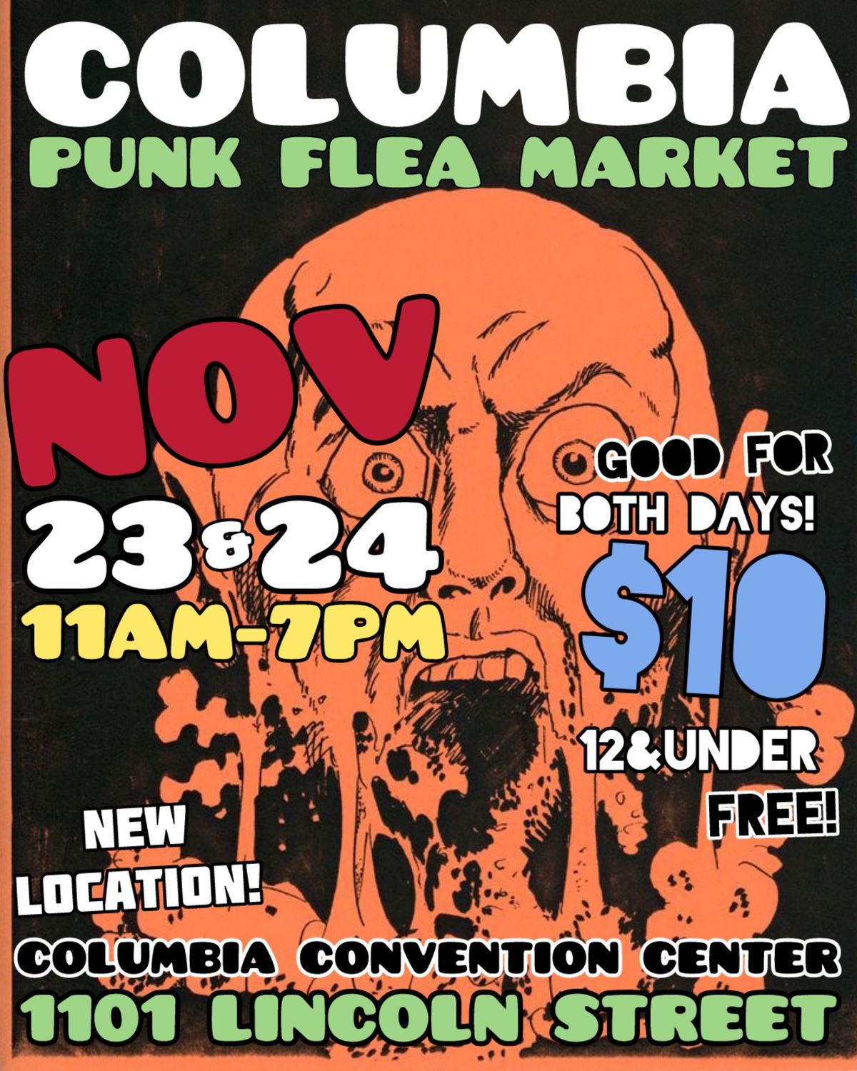 COLUMBIA PUNK FLEA MARKET 