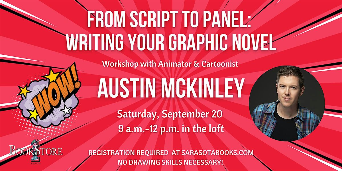 From Script to Panel: Writing Your Graphic Novel: 3-Hour Workshop