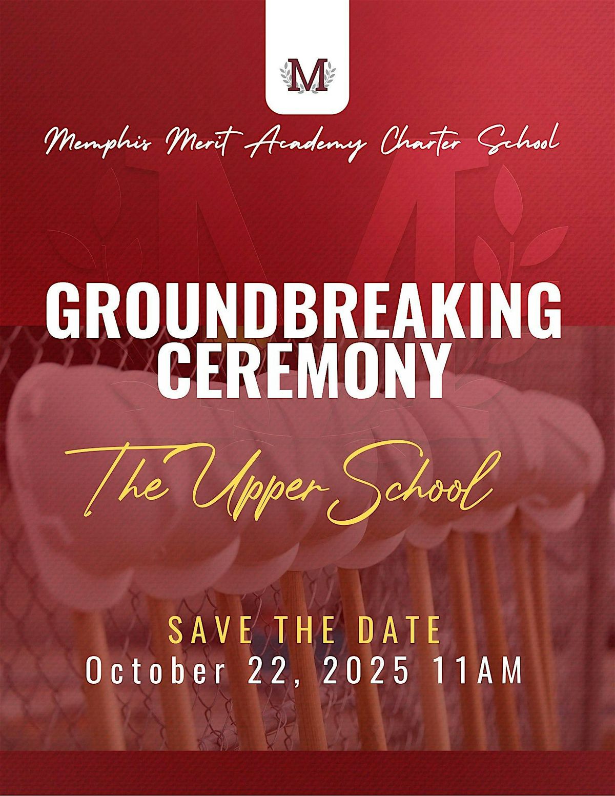 Memphis Merit Academy Upper School Groundbreaking