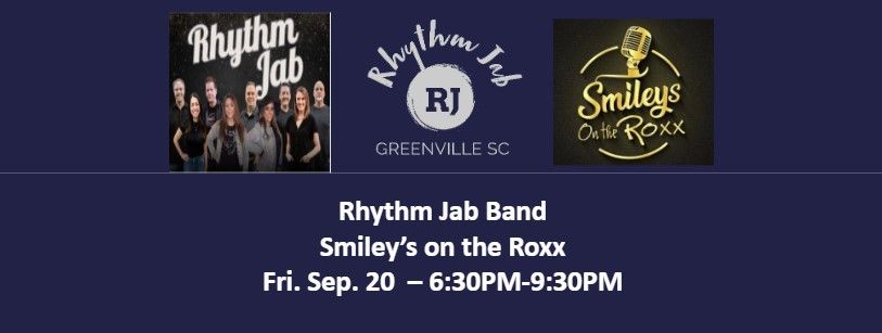 Rhythm Jab @ Smiley's on the Roxx - Fri. 09.20.24 - 6:30PM-9:30PM