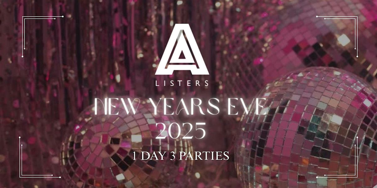 A Listers Throwback After Party NEW YEARS EVE