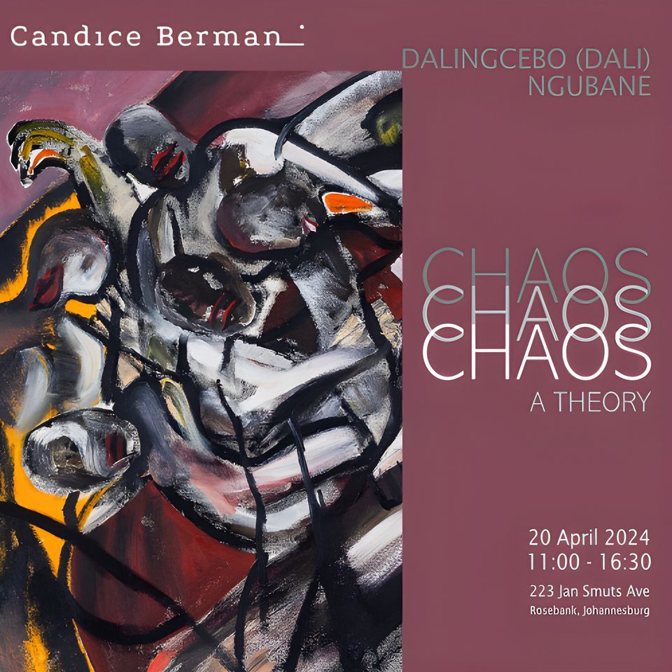 Exhibition opening of CHAOS, A THEORY by Dalingcebo Ngubane