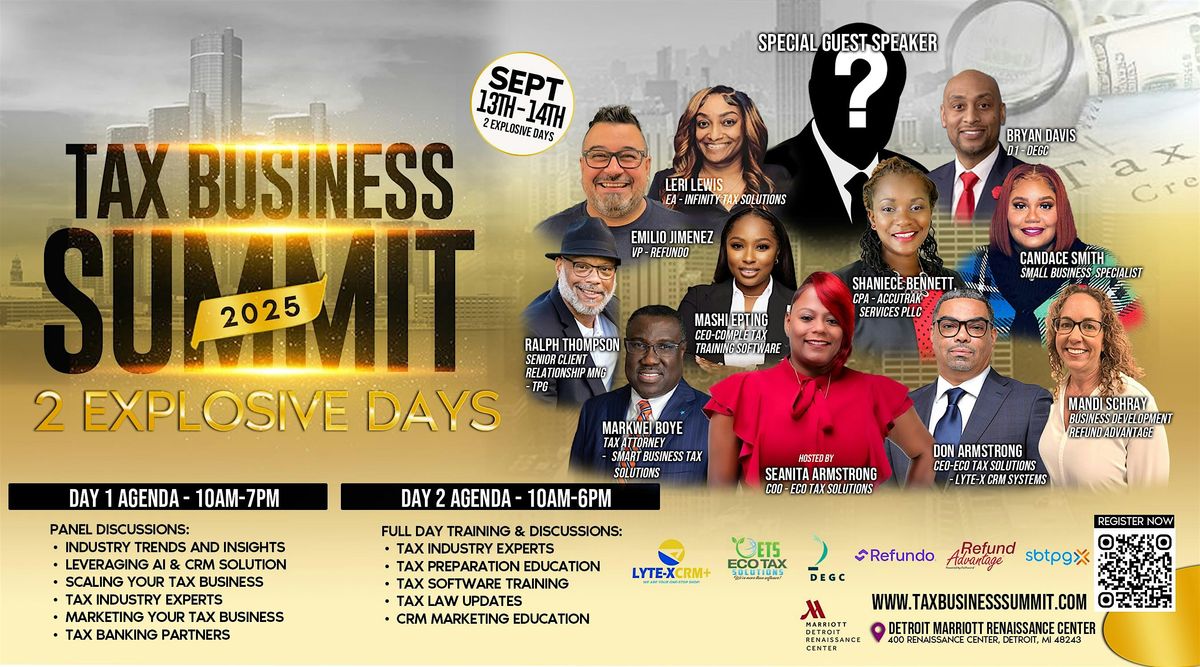 Tax Business Summit - Day 2 (Education & Training)