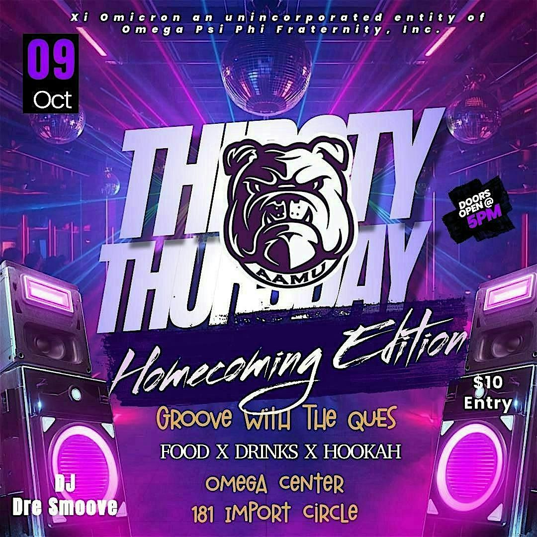 Happy Hour With The Ques: Homecoming Edition