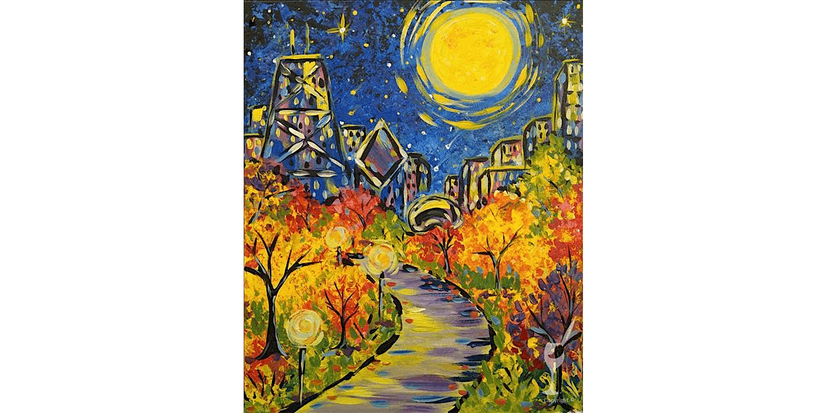 Fall in the City - Paint and Sip in Denver | Classpop!\u2122