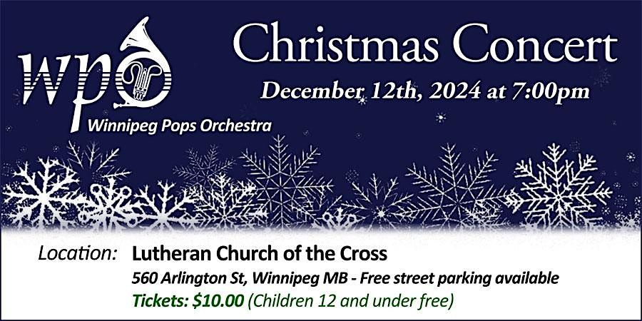 Winnipeg Pops Orchestra Christmas Concert 2024