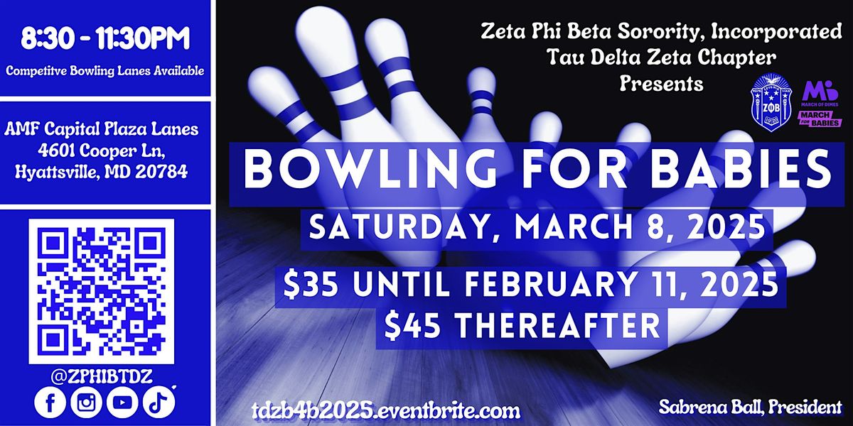 Bowling for Babies with TDZ 2025