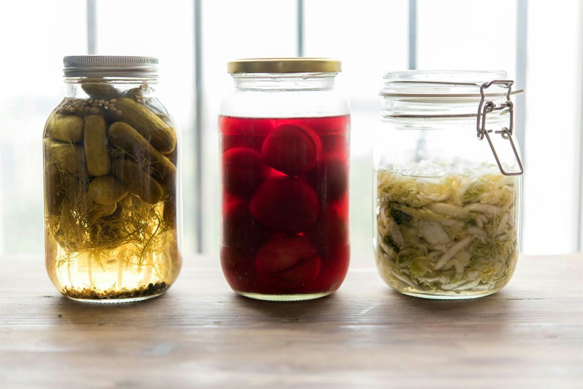 Salt-Brine Fermented Vegetables