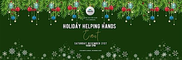 Atlantic Outreach Group's 7th Annual Holiday Helping Hands