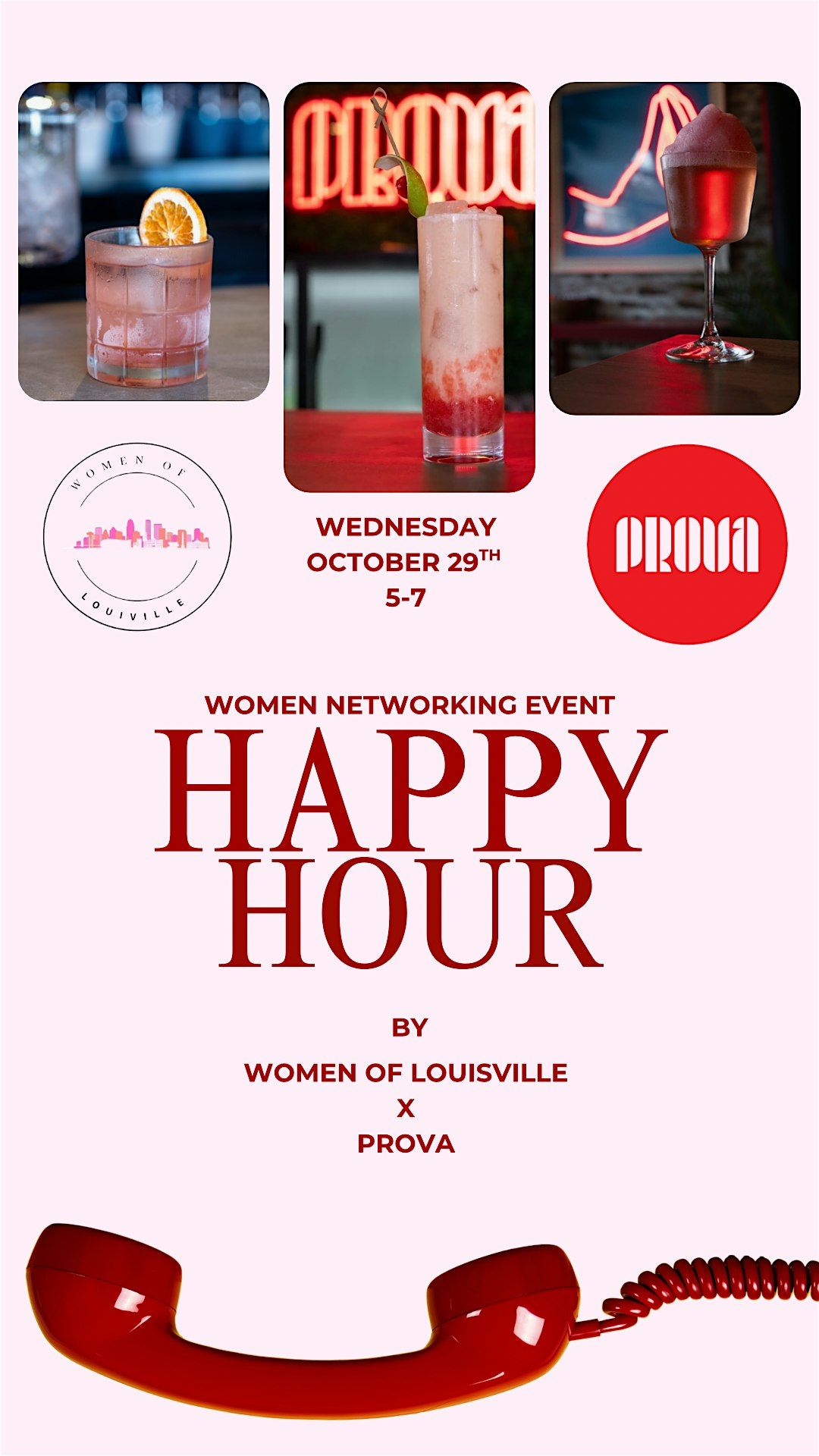 Women of Louisville Happy Hour networking event