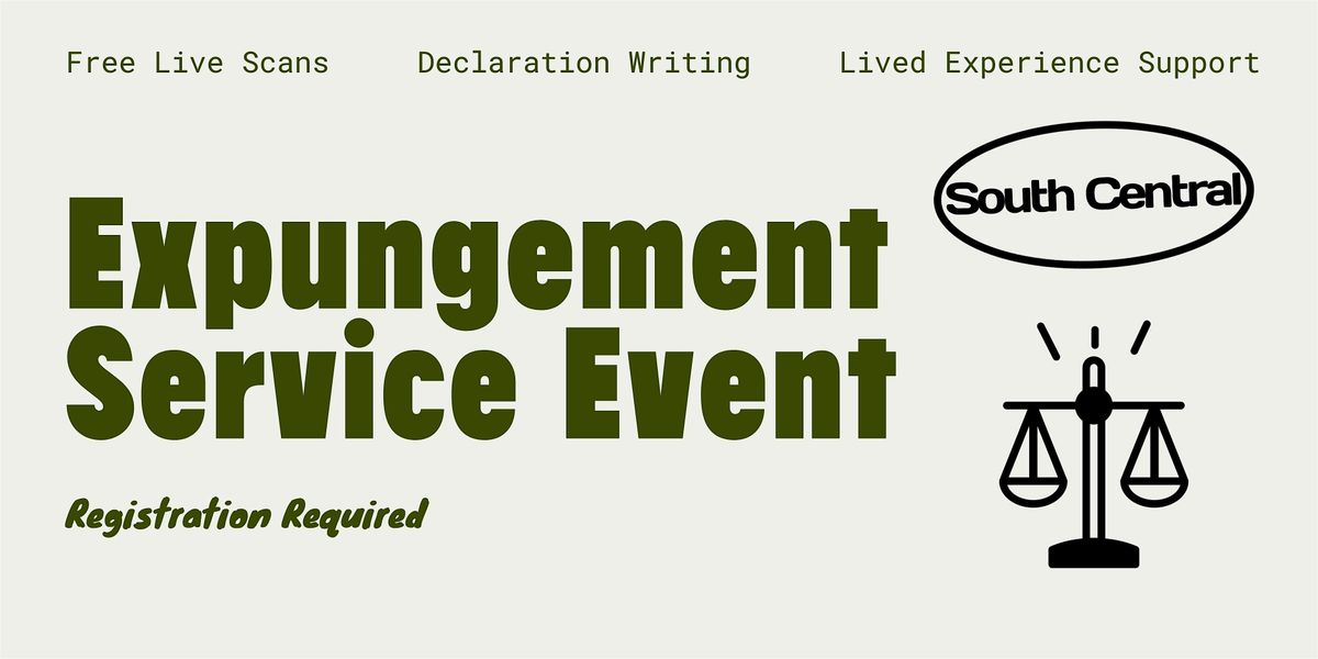 South Central Expungement Event