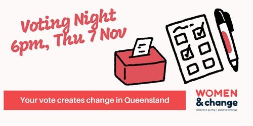 Women & Change Voting Night 2024