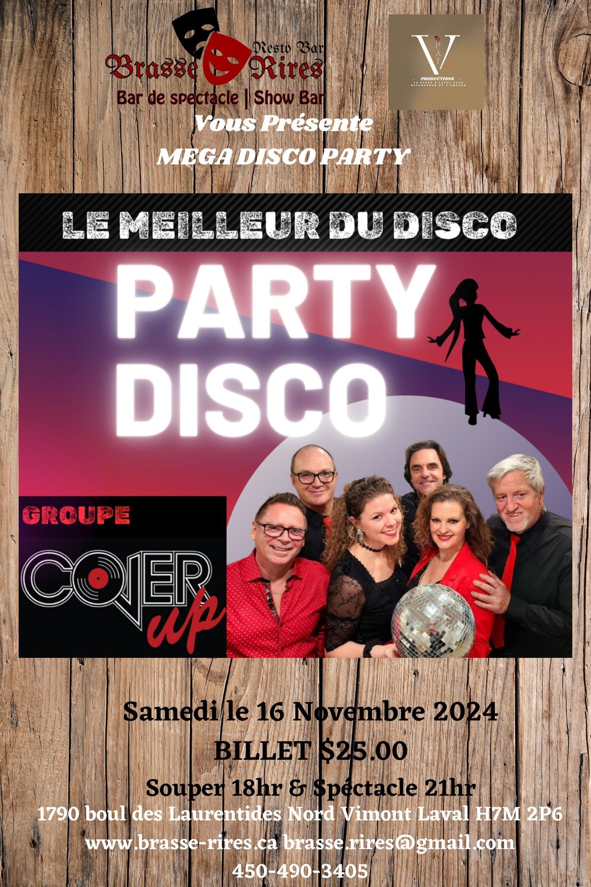 Cover Up Party Disco