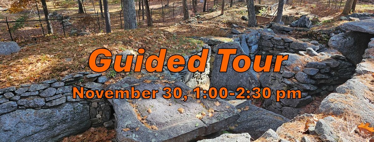 Thanksgiving Weekend Guided Tour